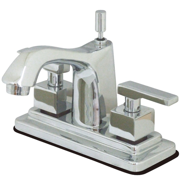 KS8641QLL 4" Centerset Bathroom Faucet, Polished Chrome